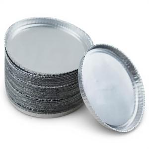 Disposable Aluminum Weighing Pans for Labs - 50 Count