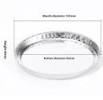 Disposable Aluminum Weighing Pans for Labs - 50 Count