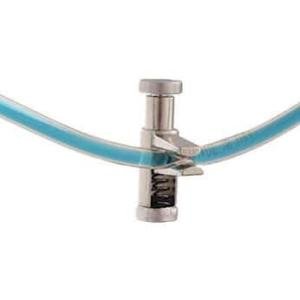 Heavy-Duty Nickel-Plated Zinc Pinchcock Clamp