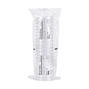 Stackable Plastic Petri Dishes with Lids - 20 Pack
