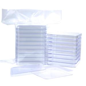 10 Pack Sterile Square Plastic Petri Dishes