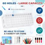 4-Pack Detachable Plastic Test Tube Rack