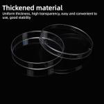 Stackable Plastic Petri Dishes with Lids - 20 Pack