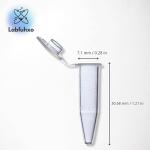 0.65mL Microcentrifuge Tubes with Snap Cap - 500 Pack