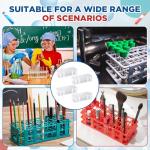 4-Pack Detachable Plastic Test Tube Rack