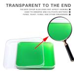 10 Pack Sterile Square Plastic Petri Dishes