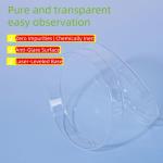 Stackable Plastic Petri Dishes with Lids - 20 Pack