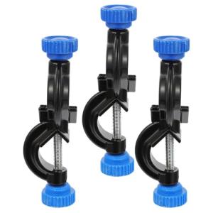 3pcs Black Aluminum Cross Bar Clamps for Labs