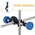 3pcs Black Aluminum Cross Bar Clamps for Labs