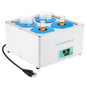 12L Digital Thermostatic Water Bath with 4 Openings