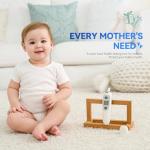 Digital Ear and Forehead Thermometer with Alarm