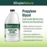 Food Grade Propylene Glycol - 99.9% Purity - 1 Gallon