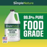 Food Grade Propylene Glycol - 99.9% Purity - 1 Gallon