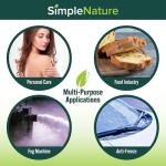 Food Grade Propylene Glycol - 99.9% Purity - 1 Gallon