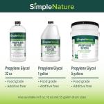 Food Grade Propylene Glycol - 99.9% Purity - 1 Gallon