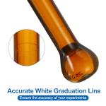 PATIKIL 5ml Borosilicate Glass Volumetric Flask Set