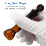 PATIKIL 5ml Borosilicate Glass Volumetric Flask Set