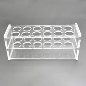 Clear Acrylic Test Tube Rack for 12 Tubes