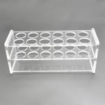 Clear Acrylic Test Tube Rack for 12 Tubes