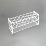 Clear Acrylic Test Tube Rack for 12 Tubes