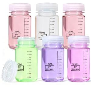 Wide Mouth Plastic Reagent Bottle with Screw Cap