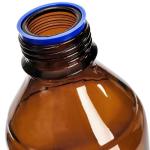 Yopay 4 Pack 1000ml Amber Glass Storage Bottles