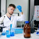 Yopay 4 Pack 1000ml Amber Glass Storage Bottles