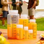 Wide Mouth Plastic Reagent Bottle with Screw Cap