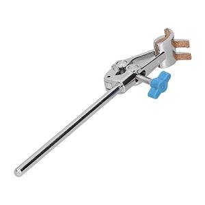 Silver Laboratory Beaker Clamp for Secure Handling