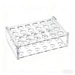 Acrylic Test Tube Rack Holder with 24 Sockets