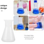 6-Pack 100ml Graduated Conical Laboratory Flasks