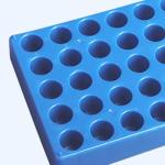 Jualyue 2PCS Test Tube Rack, 50 Slots
