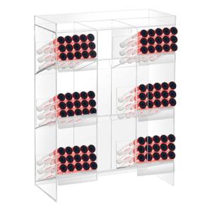 Acrylic Tube Rack for Pipettes - Wall or Countertop