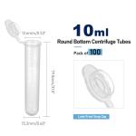 10ml Round Bottom Centrifuge Tubes with Racks