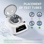 LACHOI Mini Centrifuge for Microtubes and PCR Strips