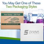 Evviva Sciences 500 Pack Petri Dishes with Pipettes