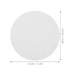 Hemobllo 4.5-Inch Qualitative Filter Paper Discs, 100 Pcs