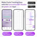 Easy@Home Basal Body Thermometer for Fertility Tracking
