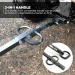 Heavy Duty Utility Dump Wagon with Pneumatic Tires