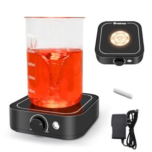 WEST TUNE Magnetic Stirrer with LED Light, 3000rpm