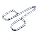 Antrader Lab Beaker Tongs,10-inch Length,Chrome-Plated Steel,Opens Up to 180mm,Black