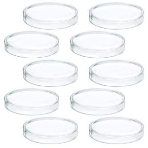 Petri Dishes with Lid 10-Pack, 2.36 Inch