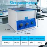 80-2 Electric Lab Centrifuge with Timer and Speed
