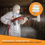 Tiger Tough Heavy Duty White Coveralls, 3X-Large - 25-Pack