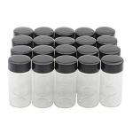 Kesell 20-Pack 20ml Glass Vials with Caps