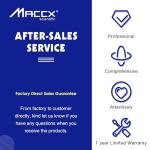 Maccx Magnetic Stirrer Hot Plate with Support Stand, 5.3 inch Digital Hotplate, Max 536℉/280℃, LED Panel, Temperature Control & Speed Adjust, 1500 RPM Lab Stirrers Hotplate, HMS280-001