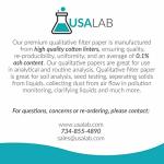 USA Lab Qualitative Filter Paper - 20um Micron