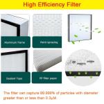 Adjustable Wind Speed Laminar Flow Hood with HEPA Filter