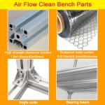 Adjustable Wind Speed Laminar Flow Hood with HEPA Filter