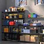 5-Tier Heavy Duty Metal Shelving Unit 48"W x 72"H